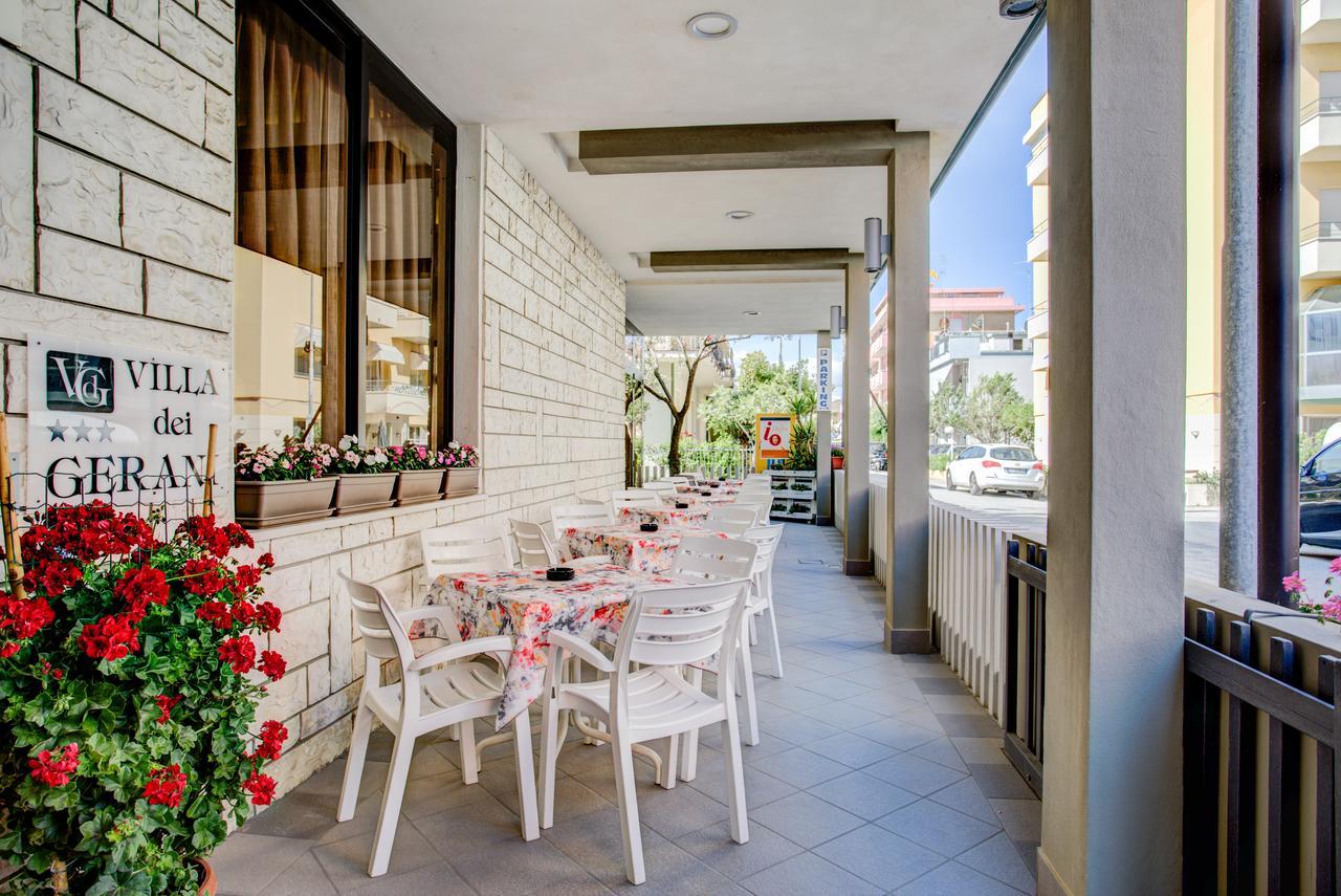 Hotel Villa Dei Gerani Rimini Dış mekan fotoğraf